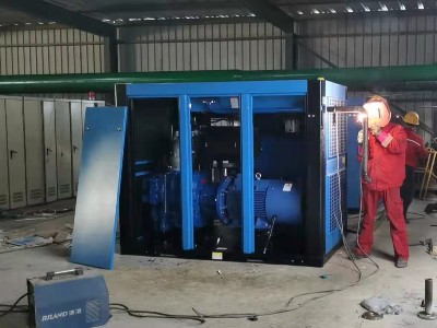 兩臺雙級壓縮空壓機遠赴貴陽，發光發熱......