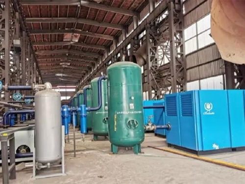 山東某鋼鐵企業選用睿寂行螺桿空壓機案例